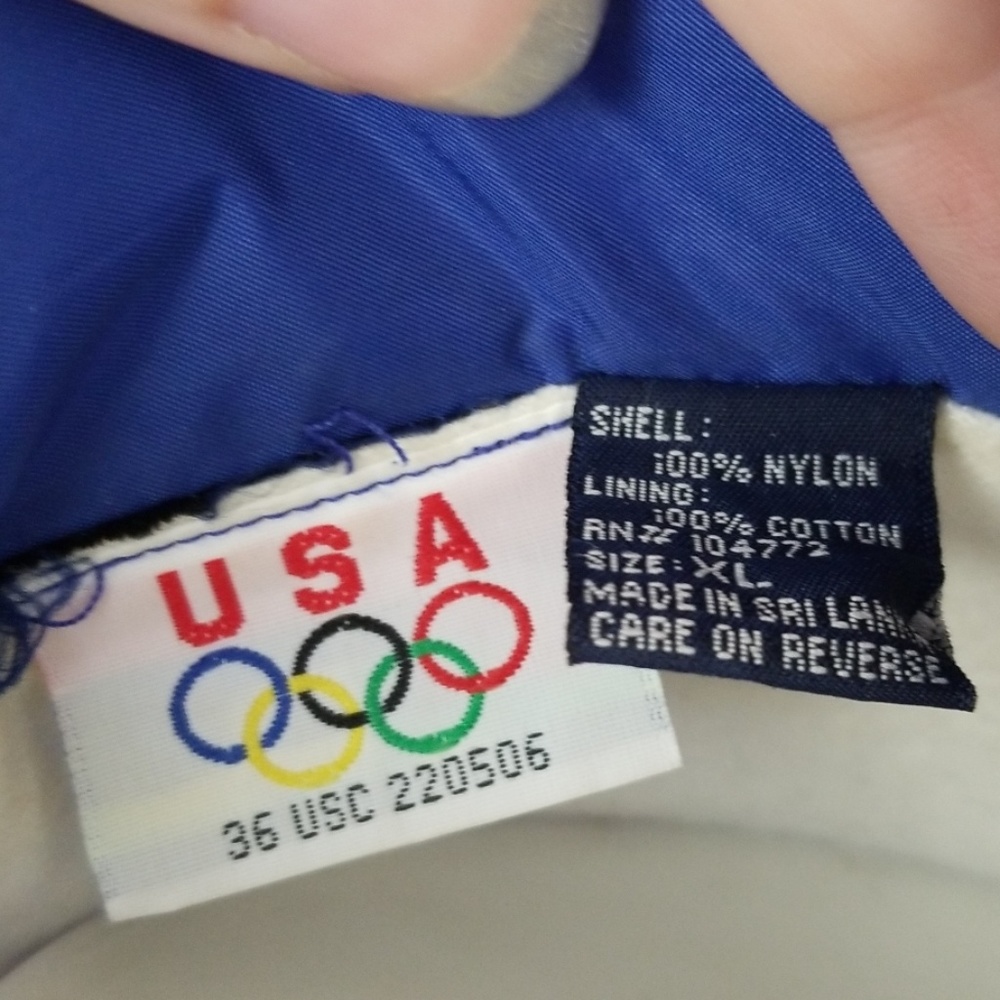 🥇🇺🇸Mens  Vintage USA Windbreaker Size XL - Picture 5 of 8